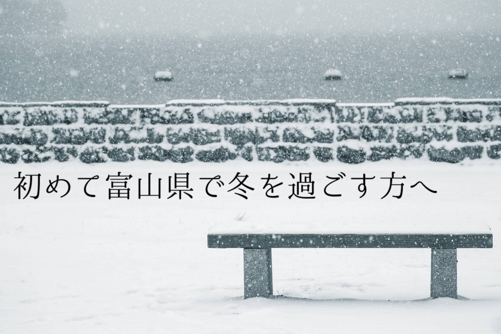 富山の冬21 初めて過ごす人に見てほしい7つのこと グルメ情報 富山の遊び場